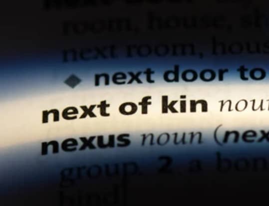 The Meaning of Next of Kin