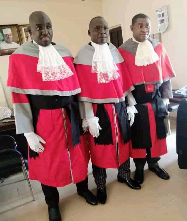 Governor Yahaya Bello Swears In Three New Kogi State High Court Judges