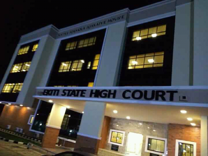 Court Complex built by Former Gov Fayose "a Hybrid of Absurdity” says Ekiti State Chief Judge
