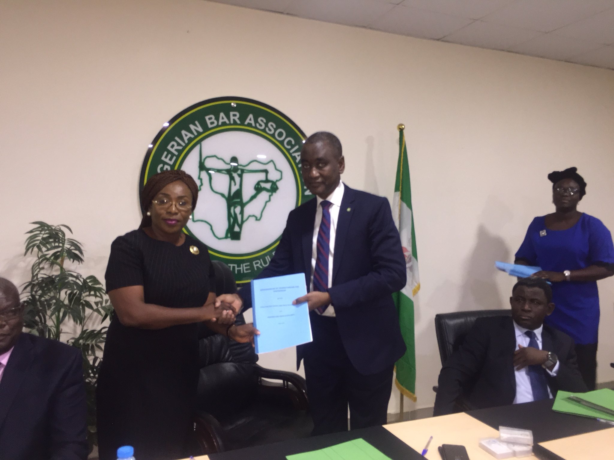 NBA signs MoU with Coalition for Justice and Peace in Africa