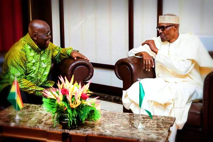 Attack on Nigerian Traders: President Buhari meets Ghanaian Leader