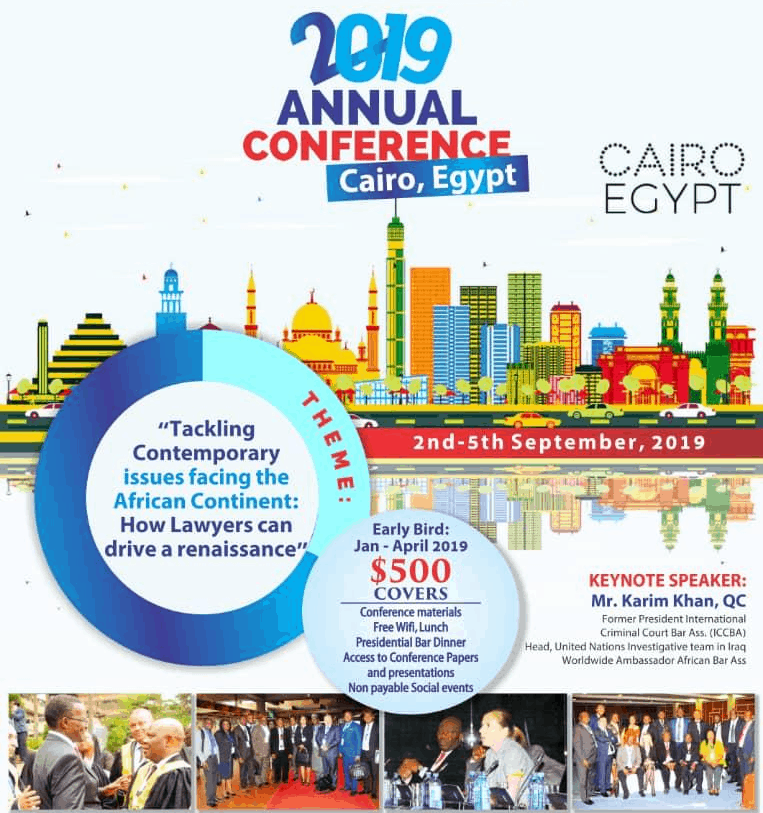 African Bar Association to hold Conference in Egypt SEE REGISTRATION