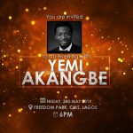 Announcing 'An Evening with Yemi Akangbe'