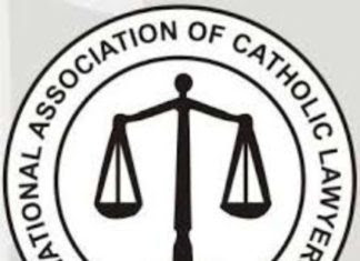 National Association of Catholic Lawyers, Abuja Chapter, to hold 2019 Law Week