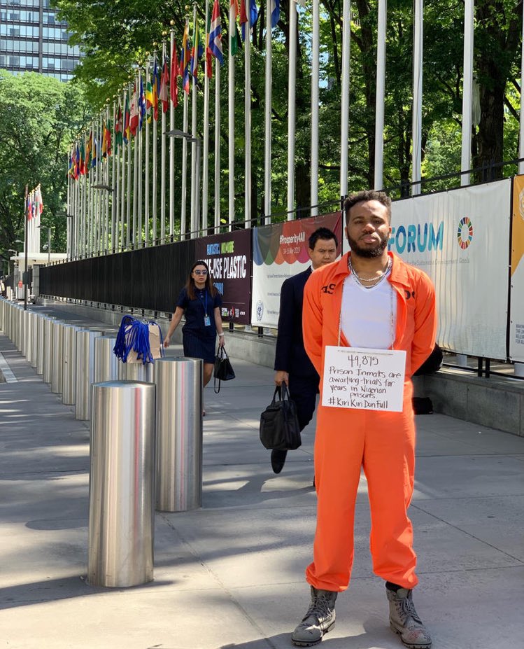 Activist takes Case of Nigeria's 'Awaiting Trial' Prison Inmates to United Nations