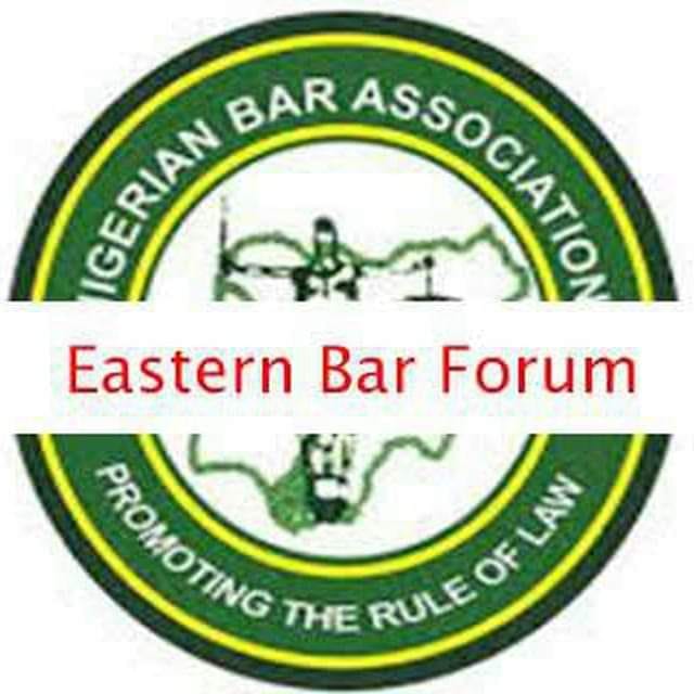 Eastern Bar Forum to Hold Quarterly Meeting/Elections in Enugu| 23-24 July, 2021
