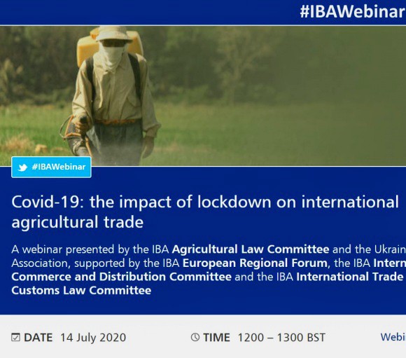 Covid-19: The Impact of Lockdown on International Agricultural Trade