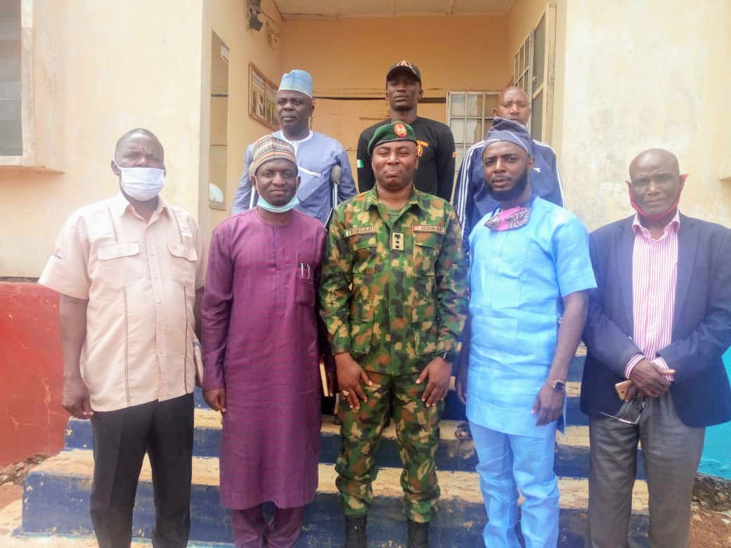 NBA Pankshin Branch Pays Courtesy Call on Sector-4 Operation Safe Haven in Barkin Ladi