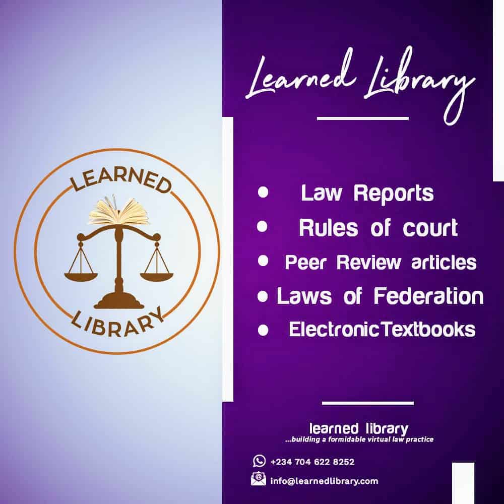 Evolve Your Practice with Learned Library, the Trusted Legal Research Website [Sign Up Now, Its Free ]