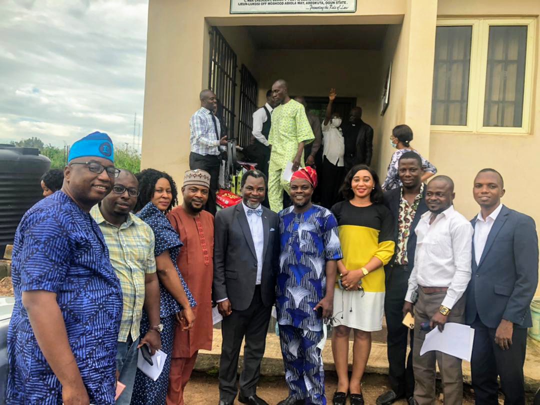 NBA Past National Welfare Secretary  Adesina Adegbite (AA) Attends NBA Abeokuta Branch Monthly Meeting, Congratulates the Branch on Its Successful Election