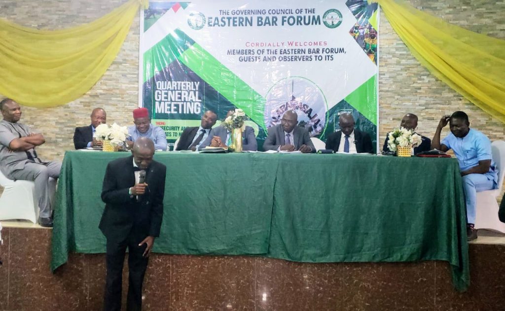 Ede Asenoguan, Esq. Wishes Members and Participants at the Eastern Bar Forum Quarterly Meeting Safe Travels