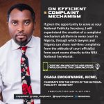 Ogaga Emoghwanre Bares Mind on Efficient Complaint Mechanism