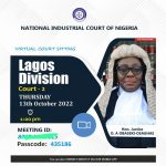 [HAPPENING NOW] Watch Today's NICN Proceedings| Thursday,13th October, 2022