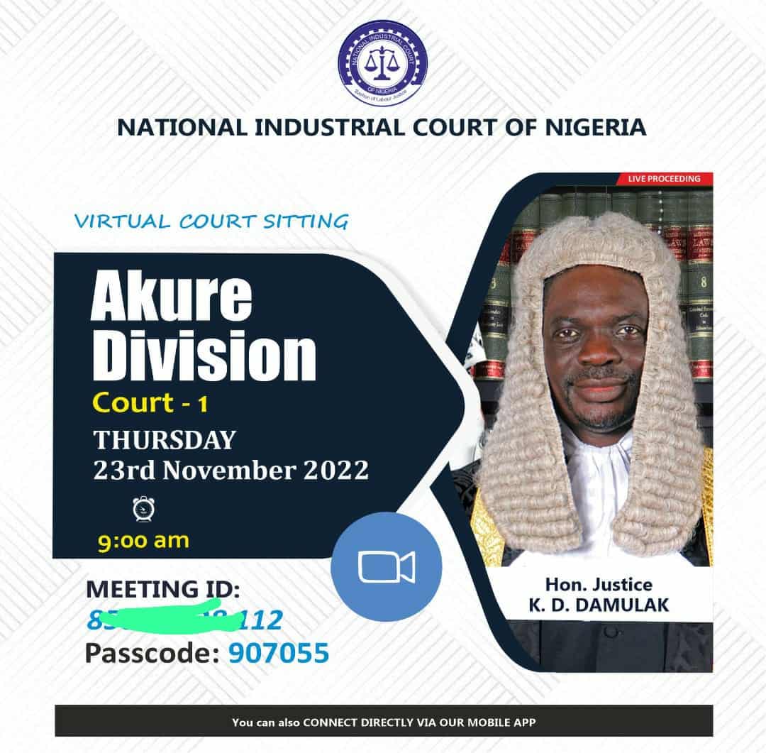 [HAPPENING NOW] Watch Today’s NICN Proceedings| Thursday, 24th November, 2022