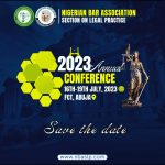 SAVE THE DATE | NBA-SLP to Hold Annual Conference in Abuja, 16th and 19th July, 2023